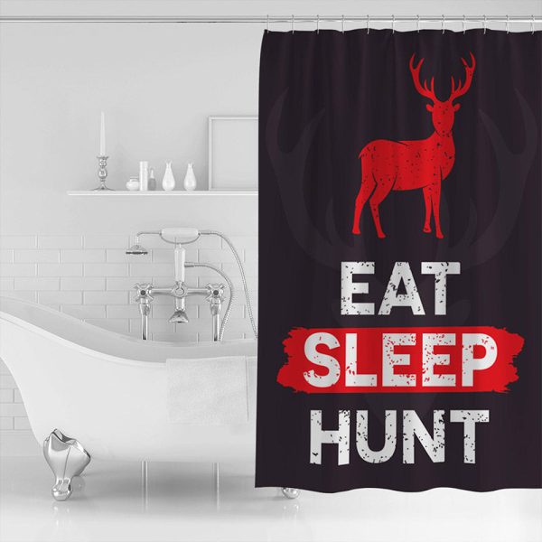 Rideau de Douche Chasse élégant