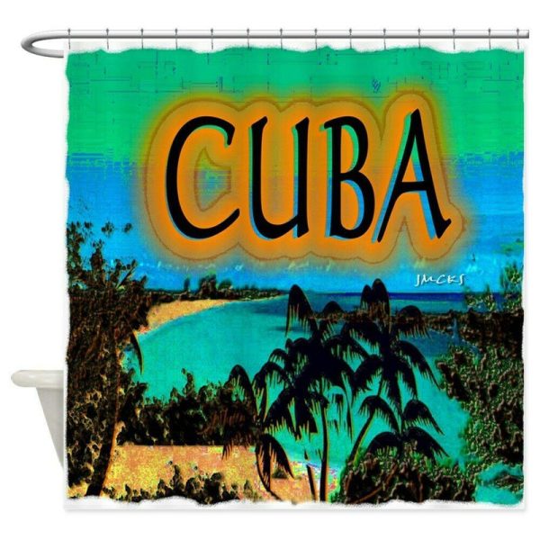rideau de douche Cuba