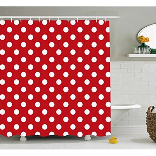 rideau de douche kitch