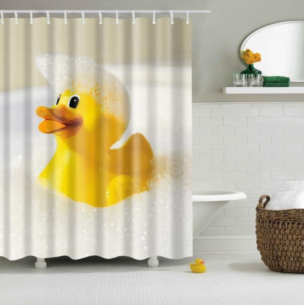 rideau de douche canard