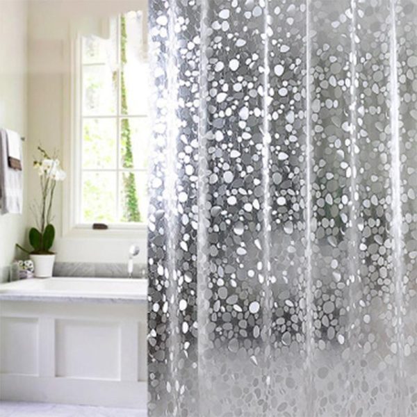 rideau de douche épais
