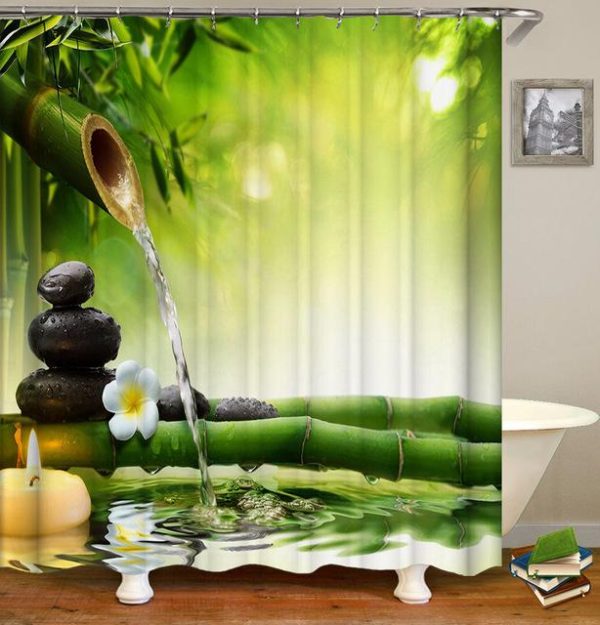 rideau de douche feng shui