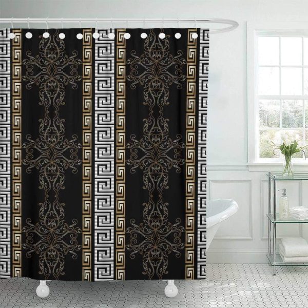 Rideau De Douche Médiéval en polyester
